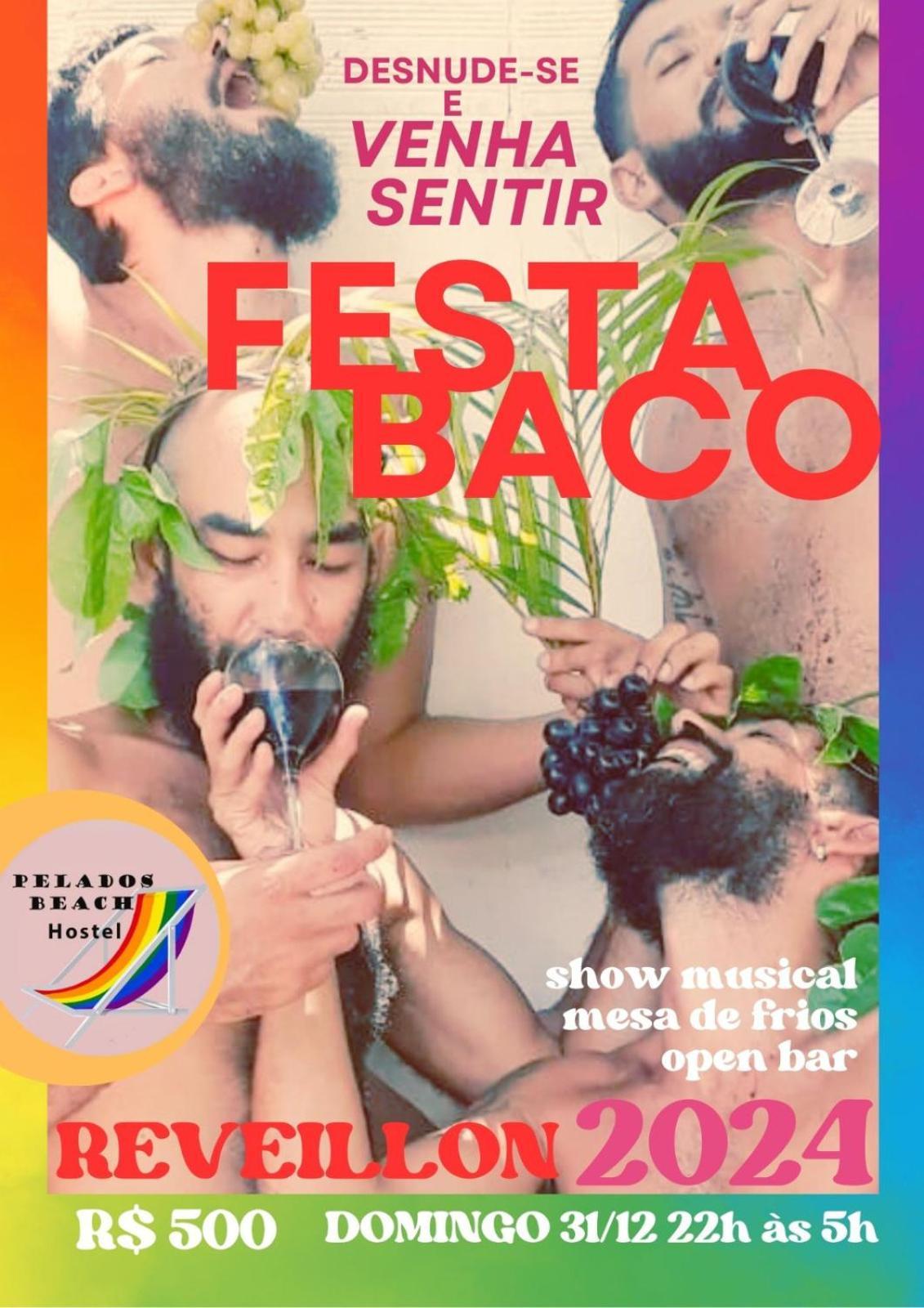 Pelados Beach Hostel Praia de Pipa Bagian luar foto